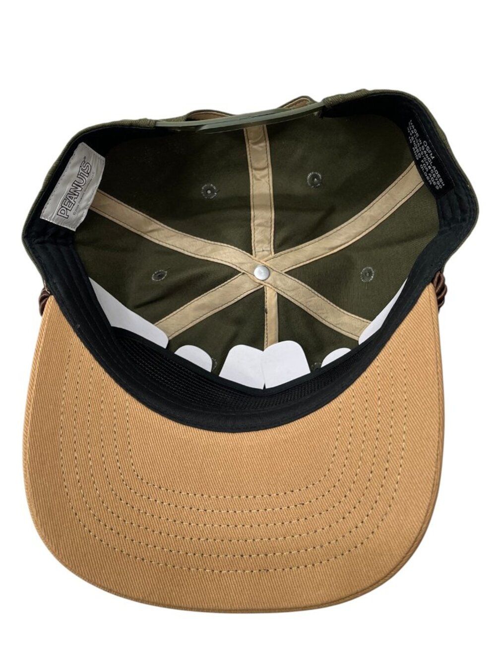 Peanuts Ranger Snoopy It's All Good in the Woods Hat Embroidered Twill - Picture 8 of 14